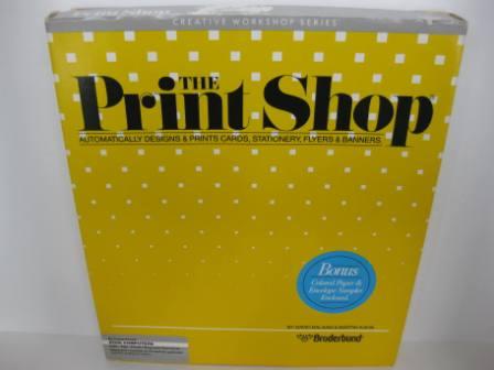 The Print Shop (Diskette) (CIB) - Atari 400/800 Game